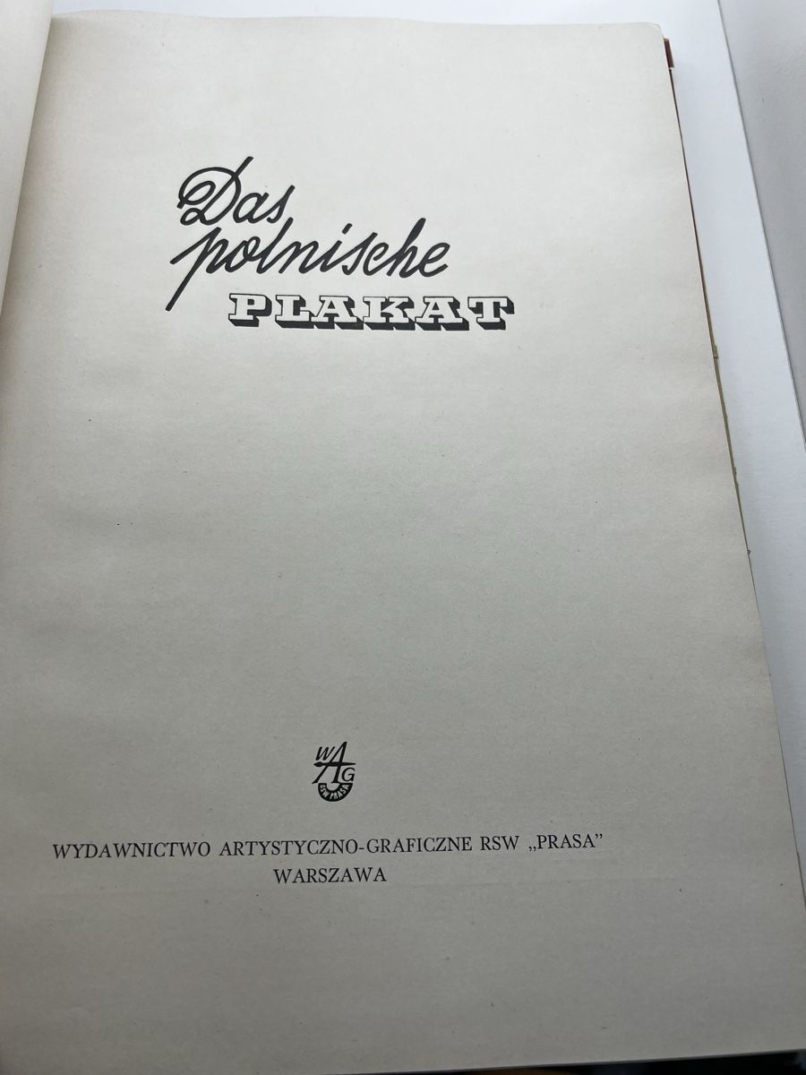 Libri: Das polnische Plakat - 1957 – Usato da Wettingen venduto da NickInc 2