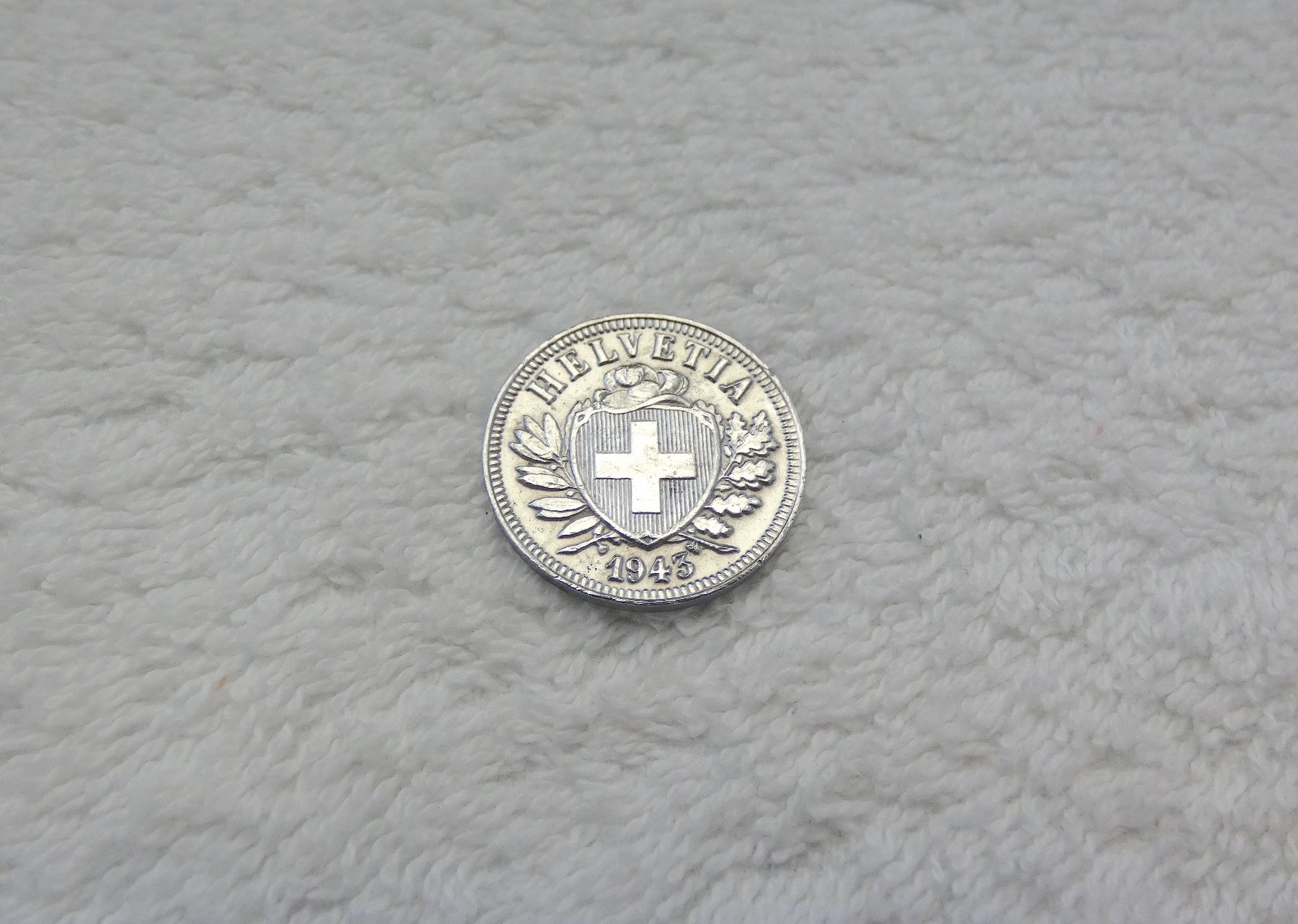 Tutti le monete: 2 centimes/rappen 1943 – Usato da Nyon venduto da Ilmi09