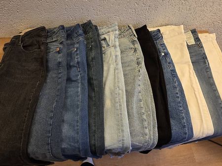11 x Jeanshosen grösse 34 -36