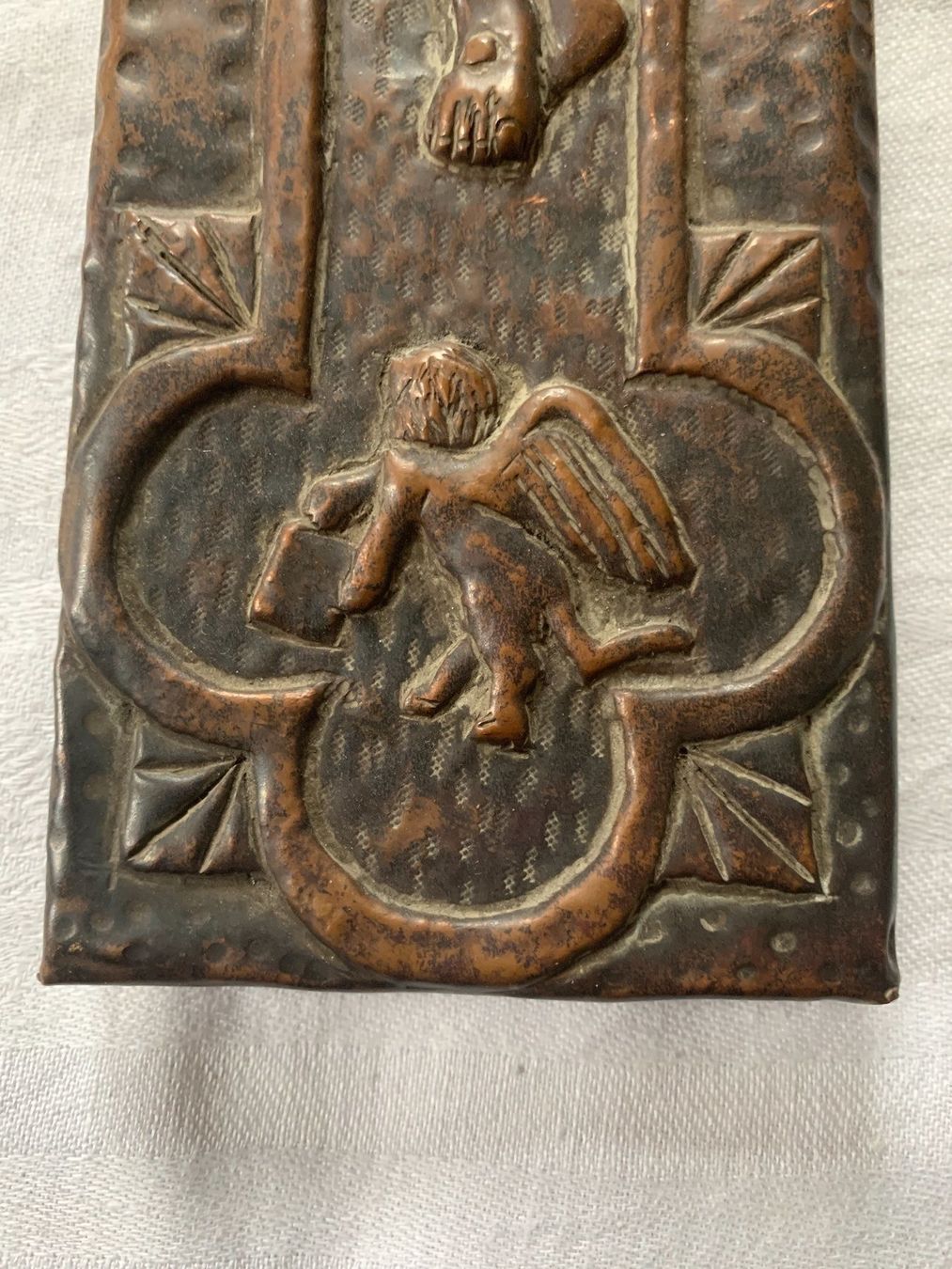 Figuren: Kruzifix  (Blech getrieben) – Gebraucht aus Stans von Abukadnezar 4