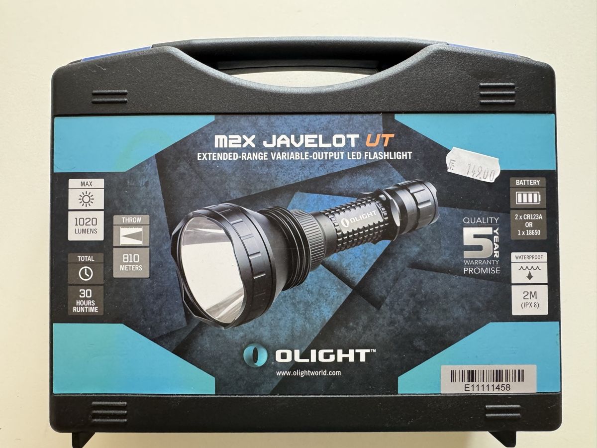 Olight Lampen: Olight m2x JAVELOT UT – Neu (gemäss Beschreibung) aus Bäretswil von reb65