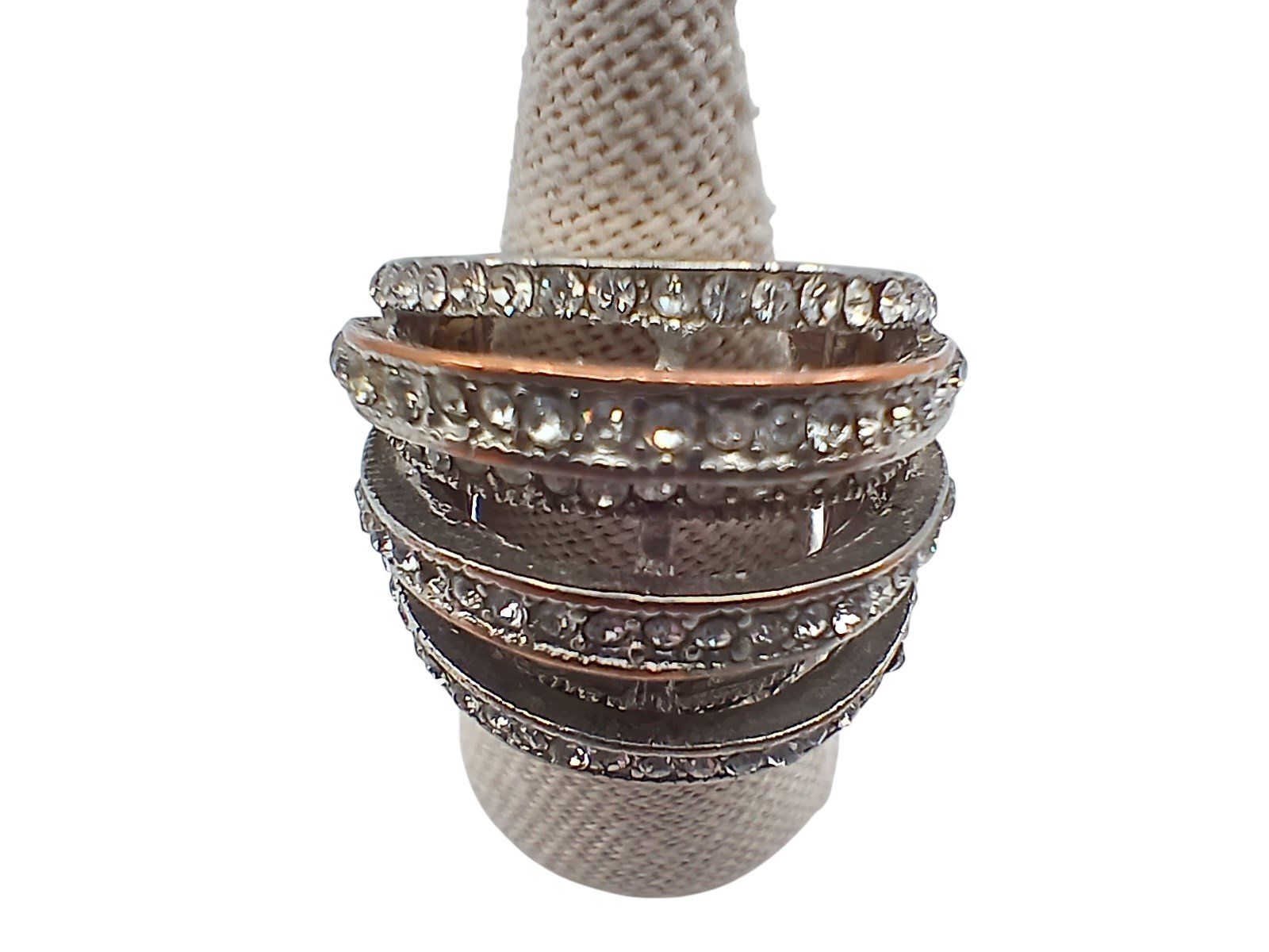 Ringe: BLING-BLING-Ring mit Glitzersteinen ab nur CHF 1.-!!! – Gebraucht aus Frauenfeld von Edgarre