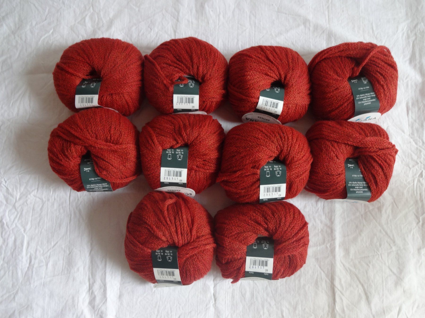 Wolle: * Schulana Antigua * – Neu und originalverpackt aus Reigoldswil von arosa05