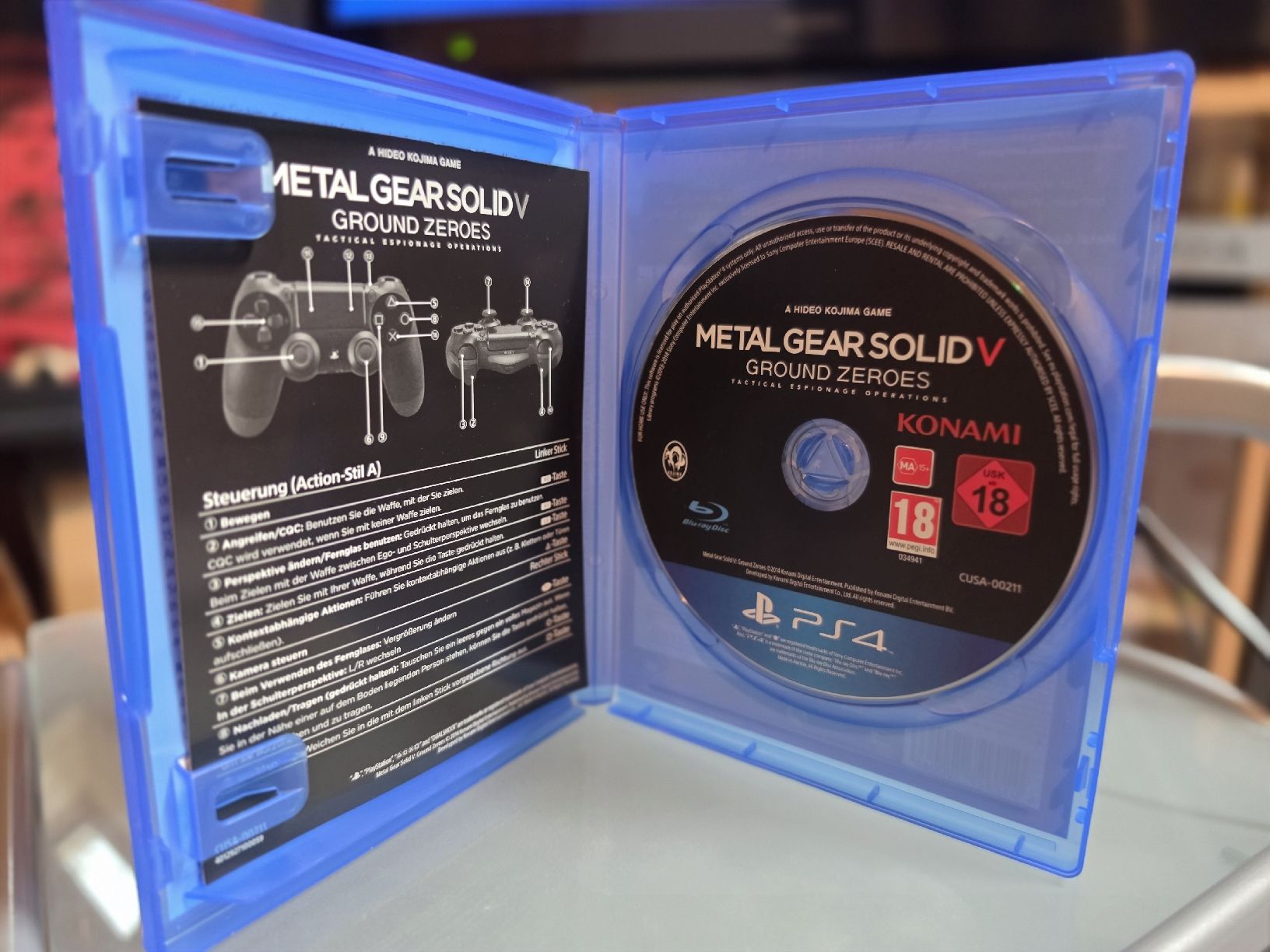 Sony Giochi: Metal Gear solid 5 Ground zeroes für Ps4 – Usato da Wasen im Emmental venduto da dom96 1