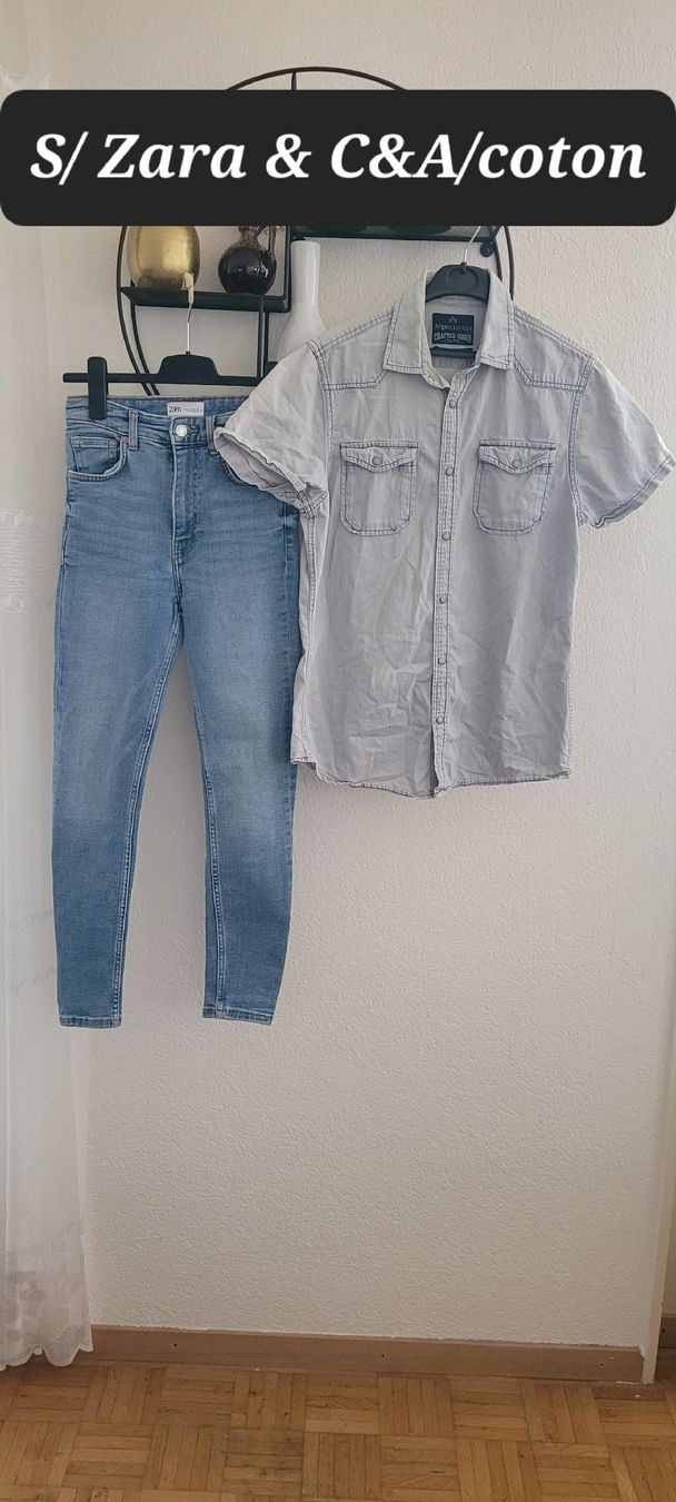 Zara Lots de vêtements: Ensemble Zara & C&A - Taille S / Coton – Neuf (Voir description) à Vevey par x_y_f