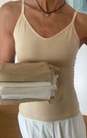 Weisses Sporttop / Unterwäsche Yoga Top XS Neu