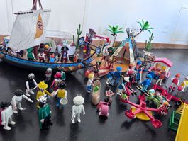 Playmobil Set Konvolut, Piraten, Spielplatz, Pferd uvm.