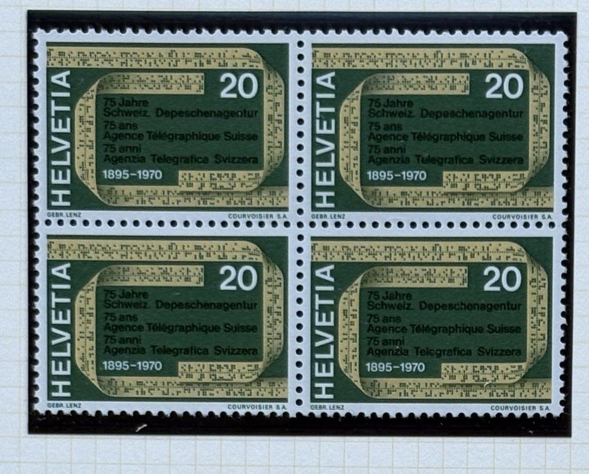 Alle Briefmarken: LOT 4 ER BLOCKS BRIEFMARKEN SCHWEIZ NEU – Neu (gemäss Beschreibung) aus Ostermundigen von Heavenmaus75 1