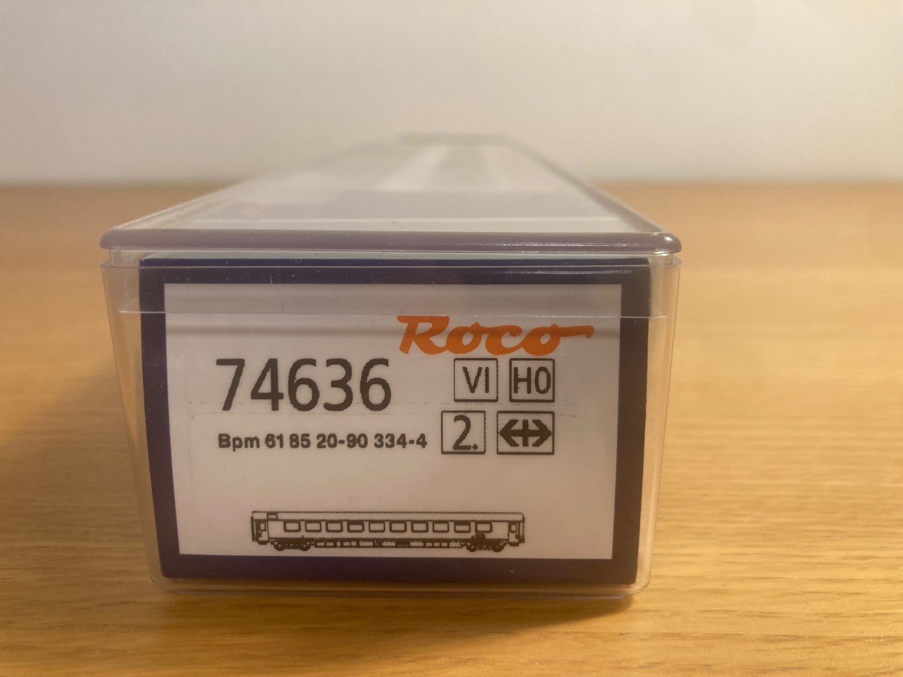 Roco Modelleisenbahnen: H0 74636 Roco SBB Bpm 61 B – Neu (gemäss Beschreibung) aus Bern von yle_qd7v 1