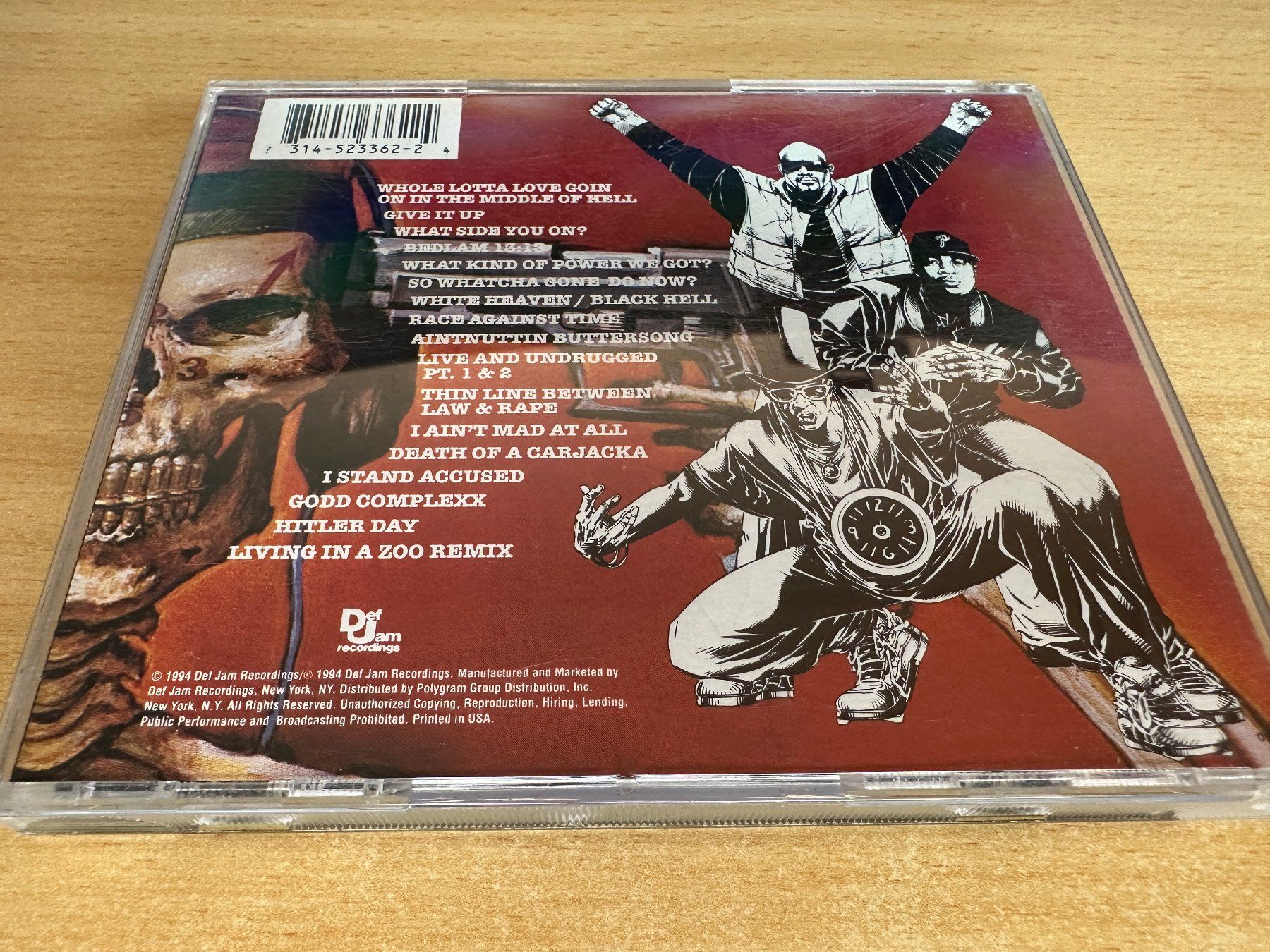 CD: Public Enemy – Muse Sick-N-Hour Mess Age – Usato da Rikon im Tösstal venduto da Alpenmutz 1