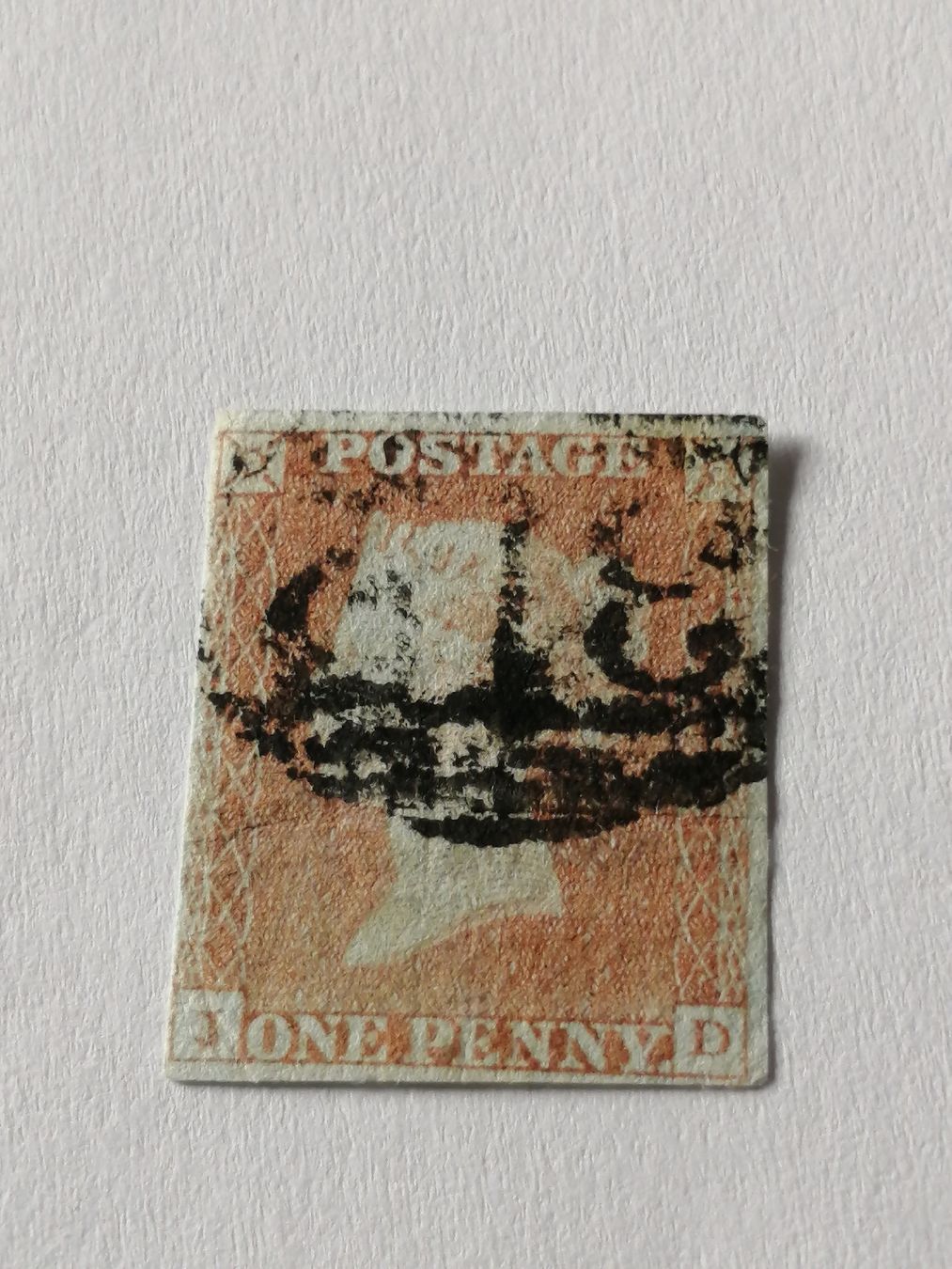 Tutti i francobolli: One Penny Red 1845, – Usato da Happerswil venduto da tschergi