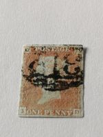 One Penny Red 1845,