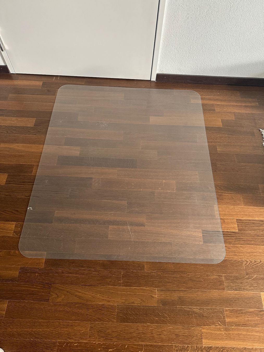 Tappetini fitness: Bodenschutzmatte transparent rechteckig gebraucht – Usato da Dietikon venduto da Michael_Knight