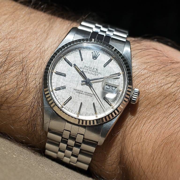 Montres: Rolex Datejust 16014 Linen – D'occasion à Lausanne par inf_dft9 1