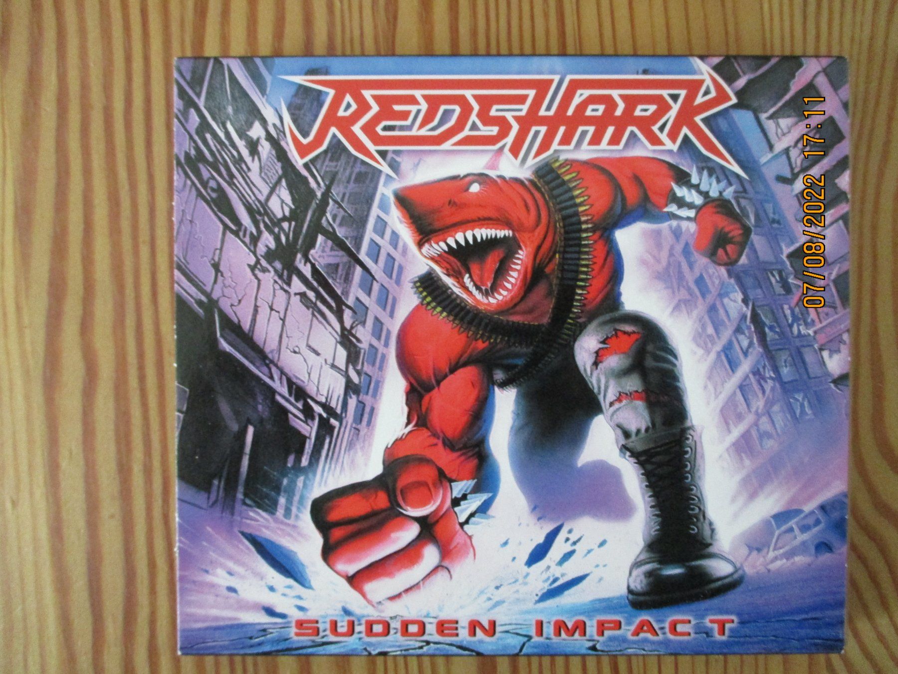 CDs: Redshark --  Sudden Impact, 2025 – Gebraucht aus Liestal von Disc-Point