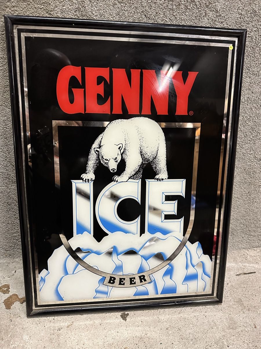 Posters & Illustrations: Genny ice beer Bär Werbung Reklame  – D'occasion à Reinach AG par rares75