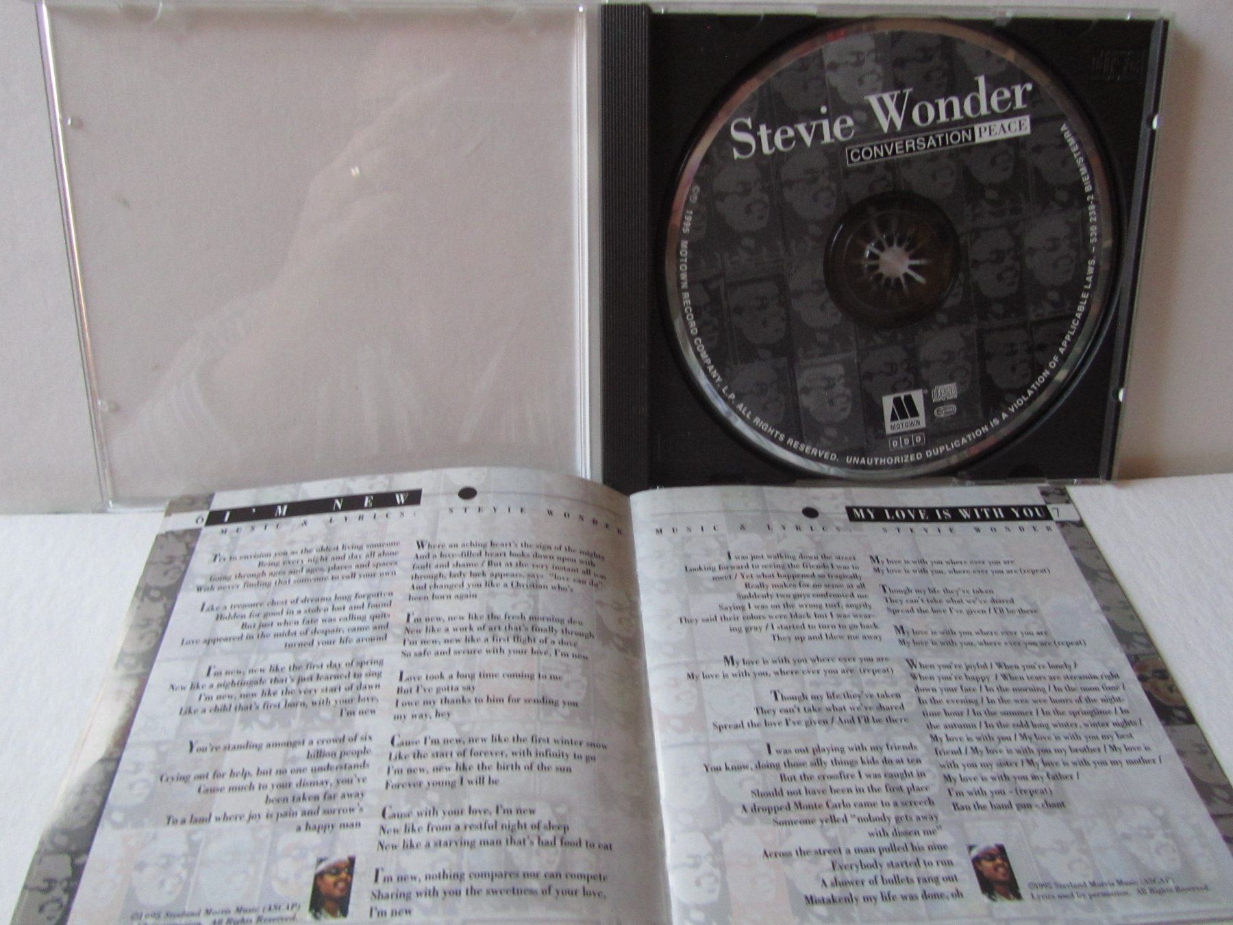 CD: Stevie Wonder, CD, conversation peace – Usato da Weiningen ZH venduto da dietsch57 2