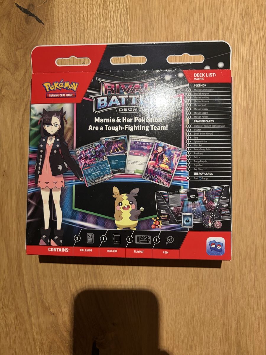 Pokémon Sammelbilder & Trading cards: Marnie's Grimmsnarl Battledeck – Neu und originalverpackt aus Buchs LU von Arcade_otaku 1