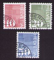 1970_483-85_ZIFFERMARKEN für Rollen_schöne O Bern_MIT Gummi!