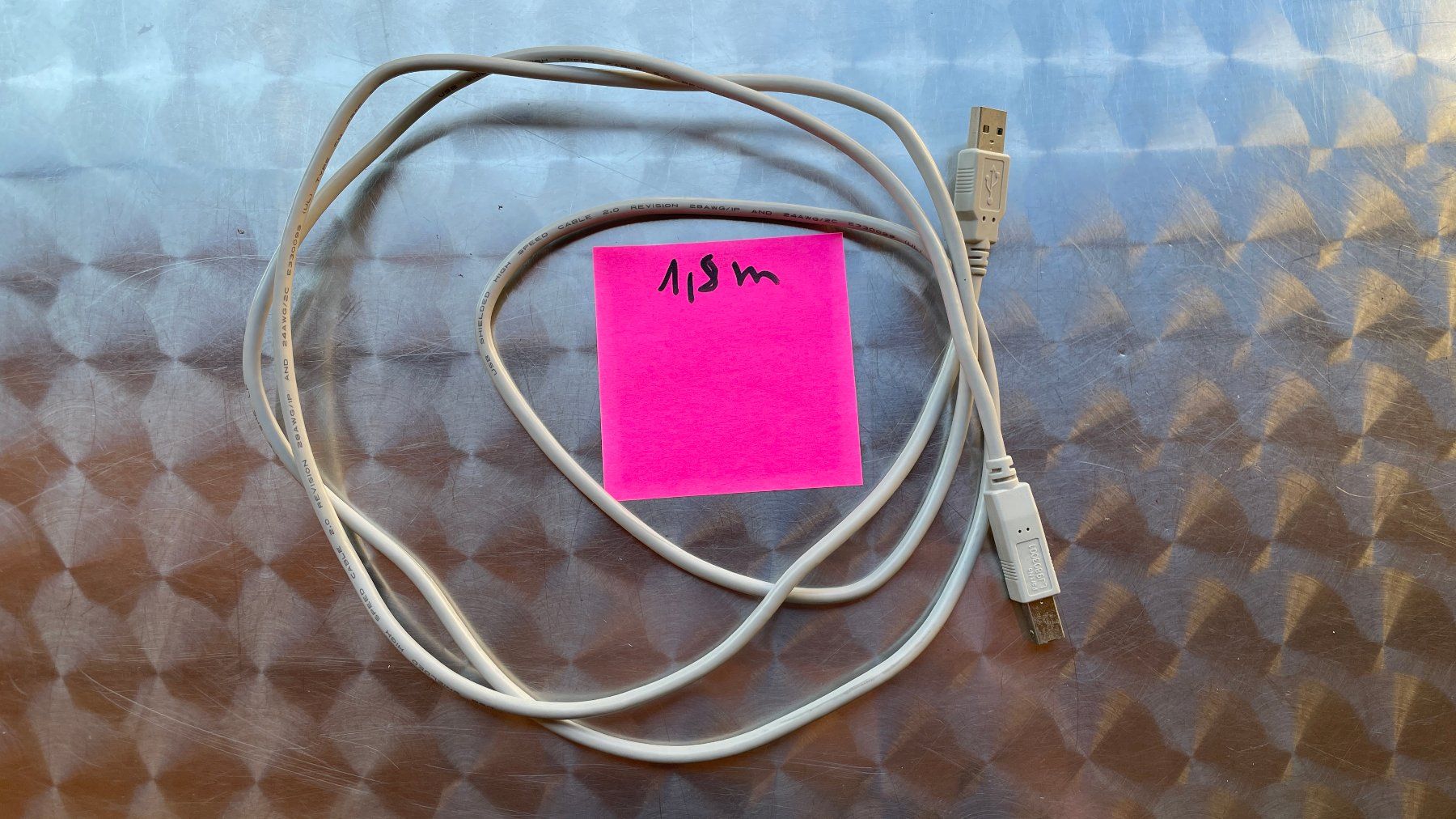 Cavi: USB Gerätekabel 1,8m – Usato da Glattfelden venduto da cybermaxx