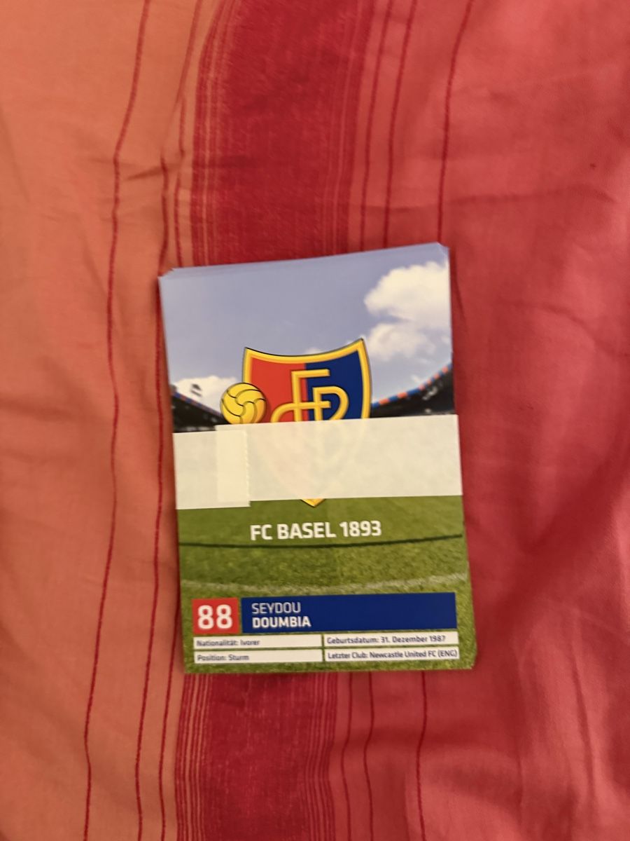 Autografi: FC Basel Autogrammkartenset unsigniert – Usato da Rüschlikon venduto da Andi_2000 1
