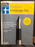 Vorsorge Stiftung Warentest spezial mit Formularen