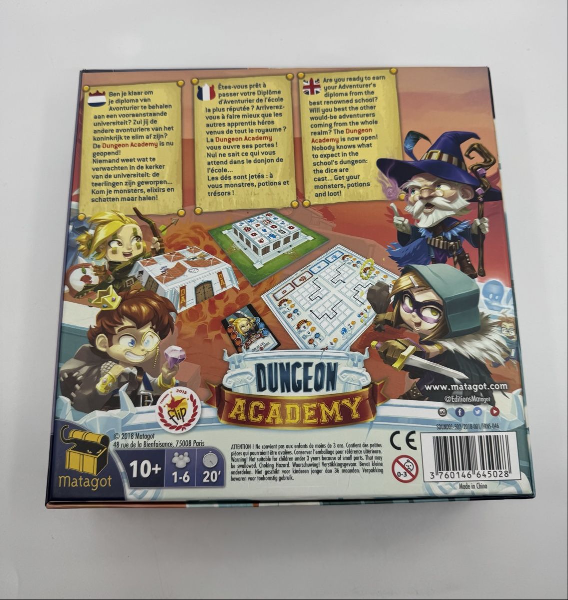 Spiele: Dungeon Academy Brettspiel von Matagot – Gebraucht aus Herisau von Seyashop1 1