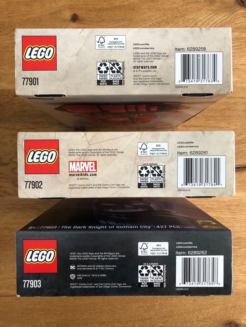 Lego Giocattoli: Lego 77901+ 77902 + 77903 SDCC 2019 Sets – Nuovo e nell'imballaggio originale da oftringen venduto da ecuario 5