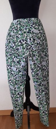 Raffaello Rossi Damen Hose Grösse 36 mit Blumenmuster 