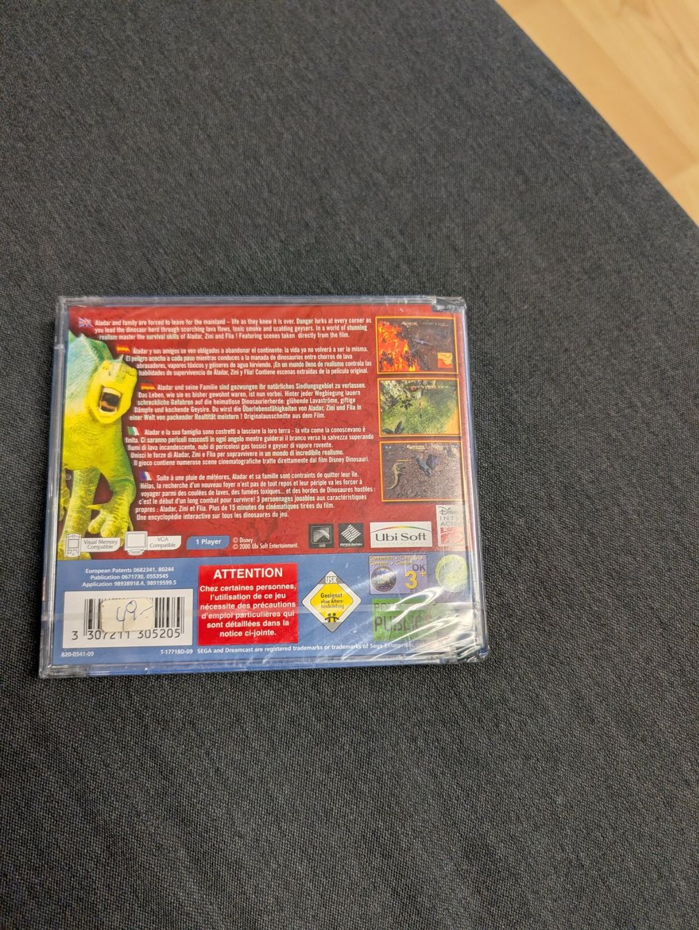 Spiele: Disney dinosaur Sega Dreamcast – Neu und originalverpackt aus Giubiasco von Ticinerd 1