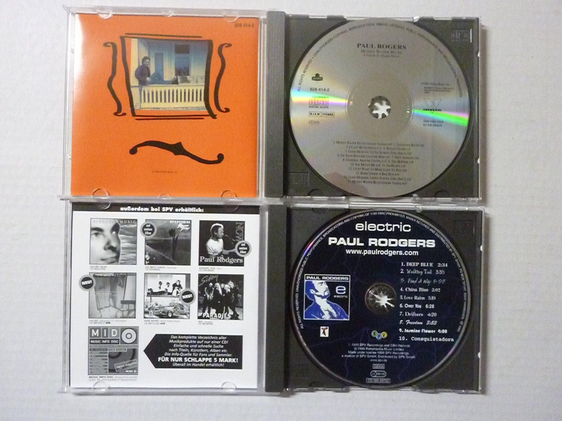 CD: Paul Rogers – Usato da Weesen venduto da Speerbezirk 1
