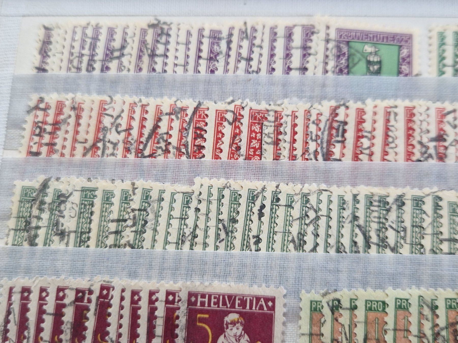 Tutti i francobolli: Grosser Posten PJ - Wäppli, ab 1.- – Usato da Burgdorf venduto da Glossy01 5