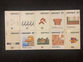 Collezione completa Element - Architettura Svizzera