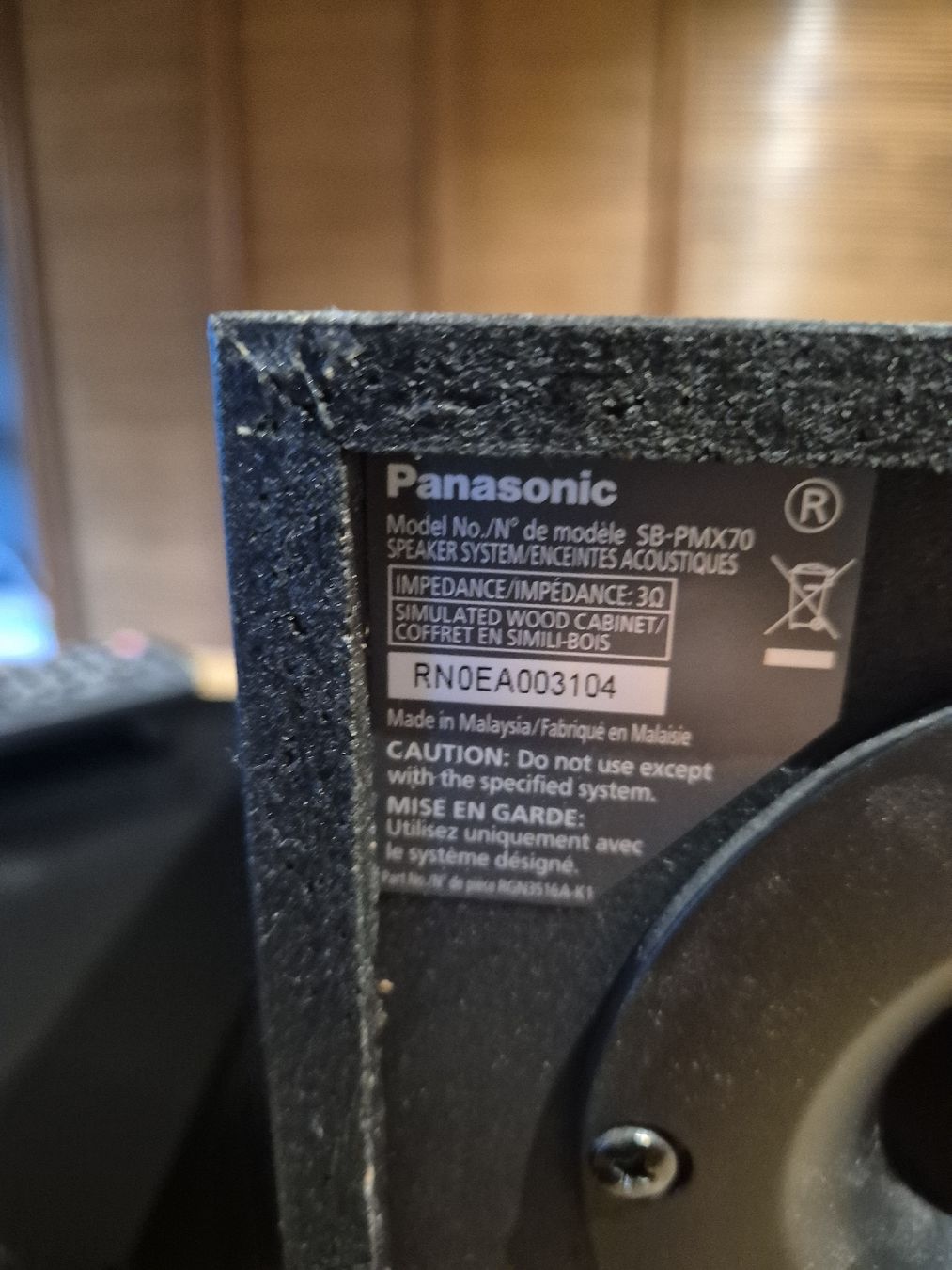 Panasonic Multimediaplayer & Streamer: CD Stereo System Panasonic SA-PMX94 / mit Bluetooth und DAB – Gebraucht aus Hofstetten BE von hillhood 3