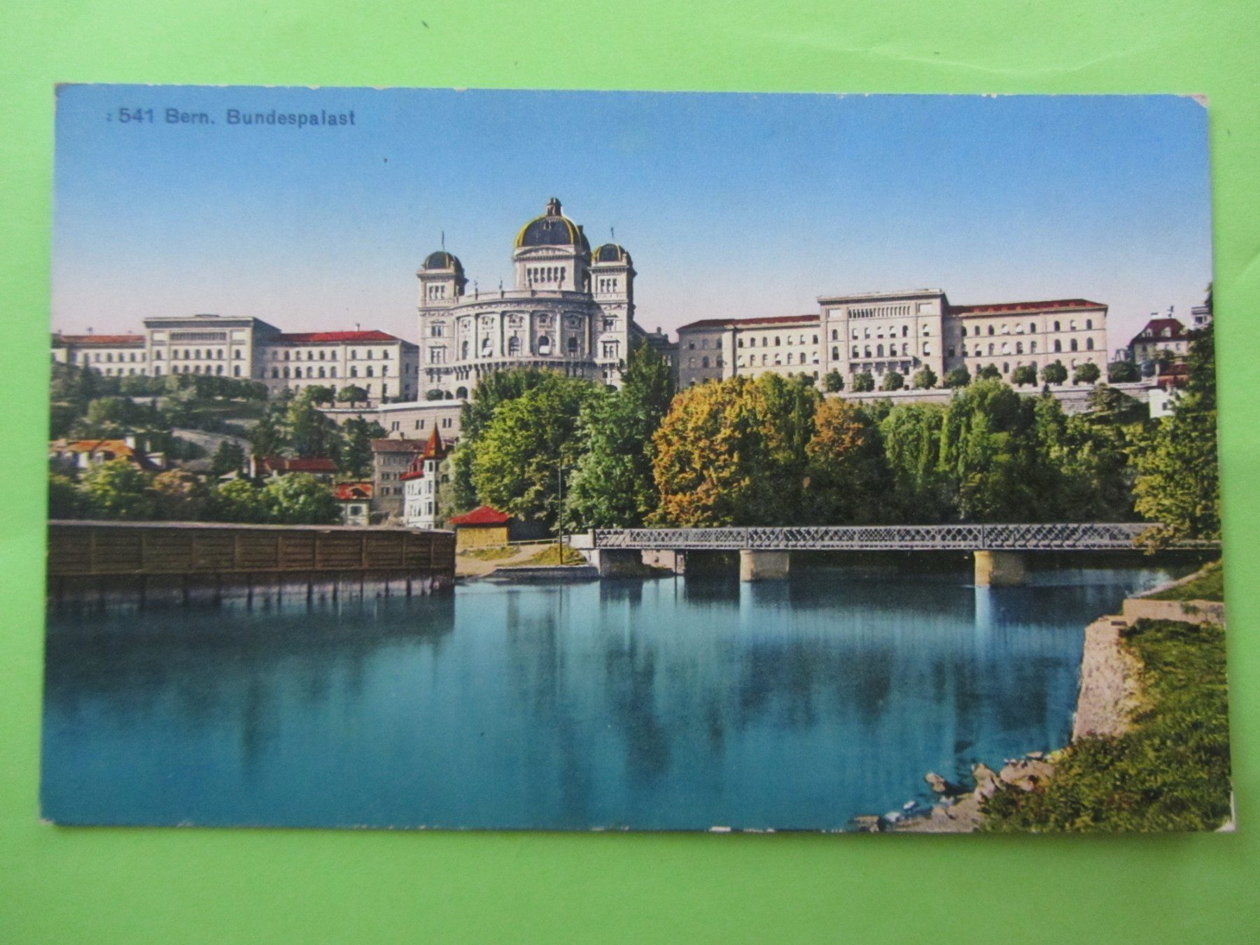 Cartoline postali: Ansichtskarte Bern mit Bundespalast – Usato da Malters venduto da Hausi88
