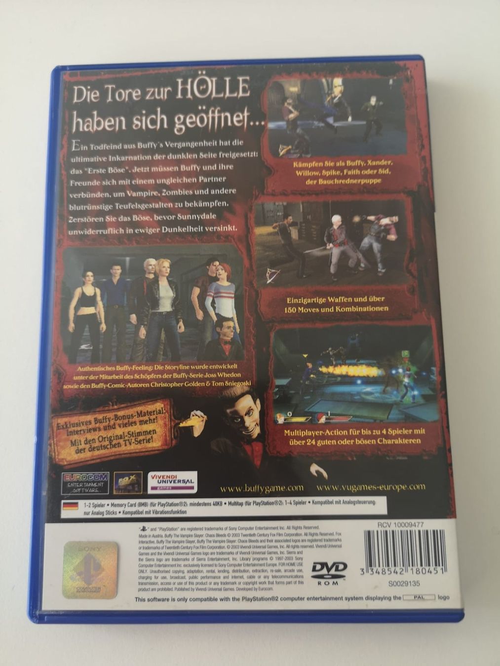Sony Giochi: Buffy - Im Bann der Dämonen (PS2) – Usato da Herisau venduto da Seyashop_2 2