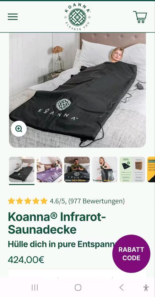 Sauna & Accessori: Koanna Saunadecke – Usato da Glattbrugg venduto da Me1996 3
