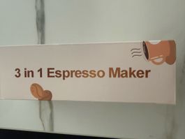 Tragbare 3 in 1 Espressomaschine Modell KF-JN-02 neu