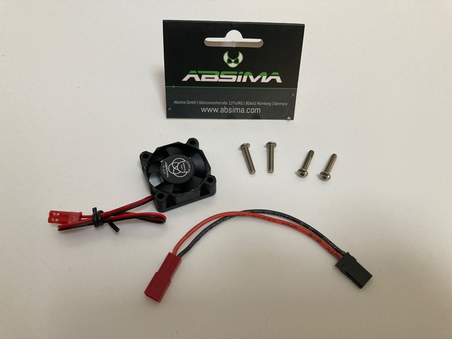 RC Modellbau: RC-High Speed Ventilator Absima & Adapter-Kabel TT-02 NEU! – Neu (gemäss Beschreibung) aus Buttisholz von BANDIT-GARAGE-77 1