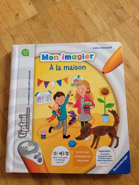 Tiptoi® Mon Imagier à La Maison – Livre Interactif Sans écran – Dès 3 Ans – Ravensburger 00695