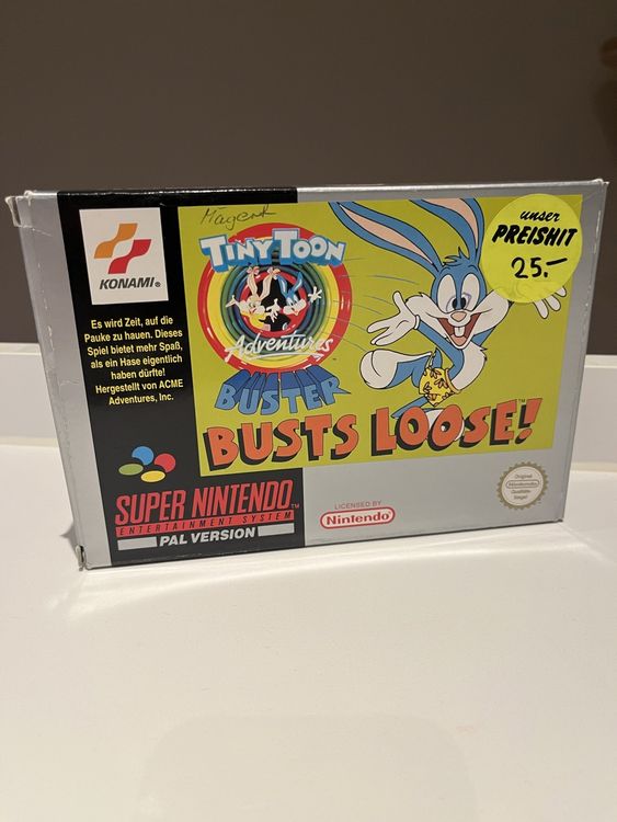 Tiny Toon Buster Busts Loose PAL / SNES Kaufen auf Ricardo