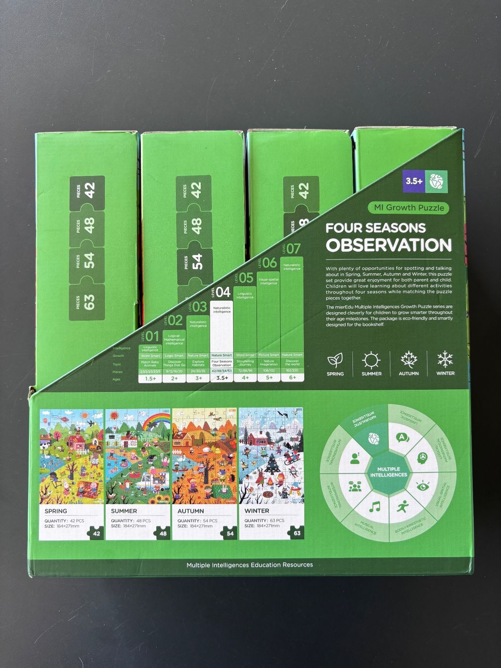 Puzzle: MierEdu Puzzle,  Four Seasons – Usato da Brugg AG venduto da tsannen 1