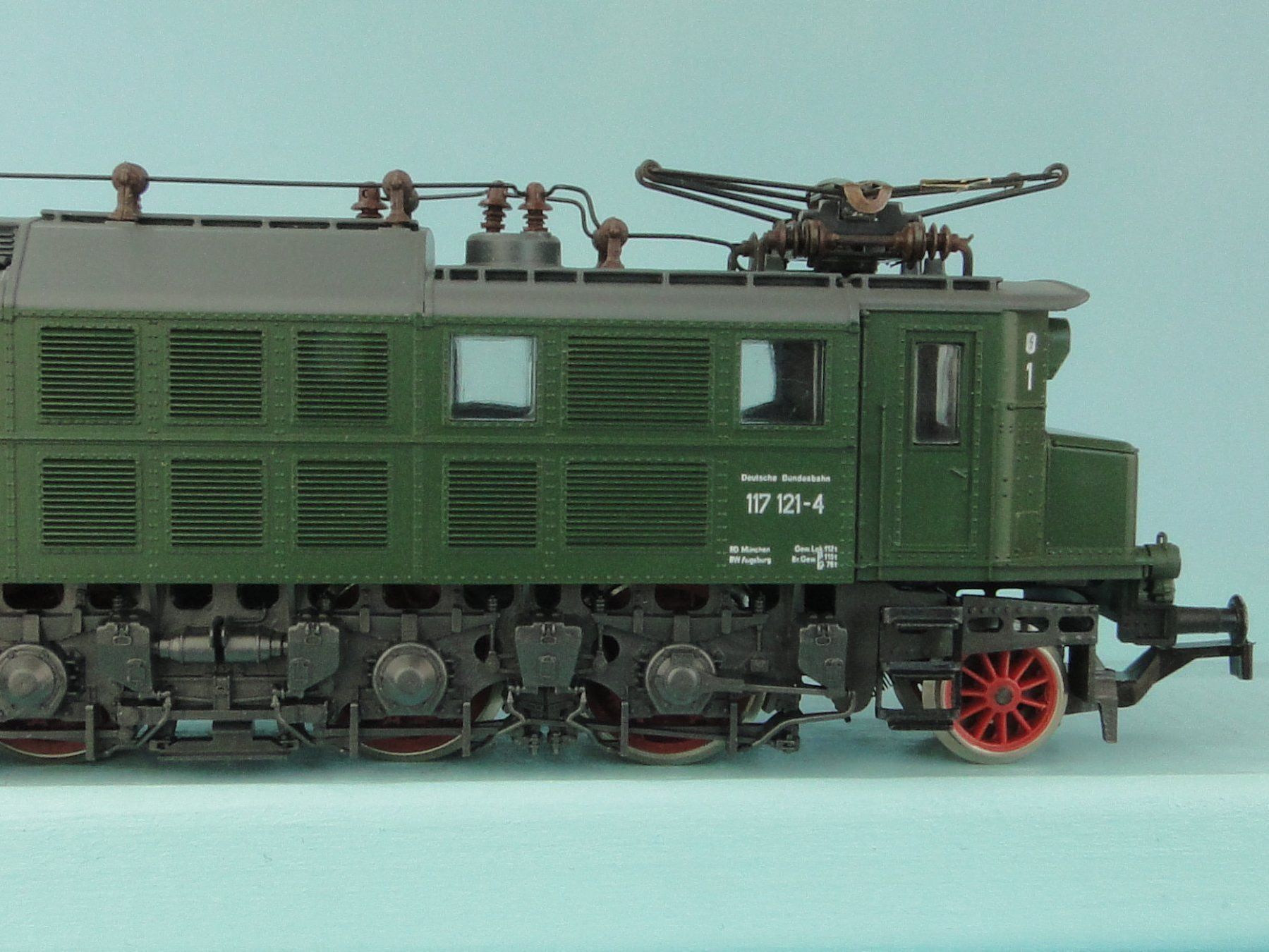 Rivarossi Modellini di ferrovie: Rivarossi H0 1668 BR 117 – Usato da Bülach venduto da cann11 5