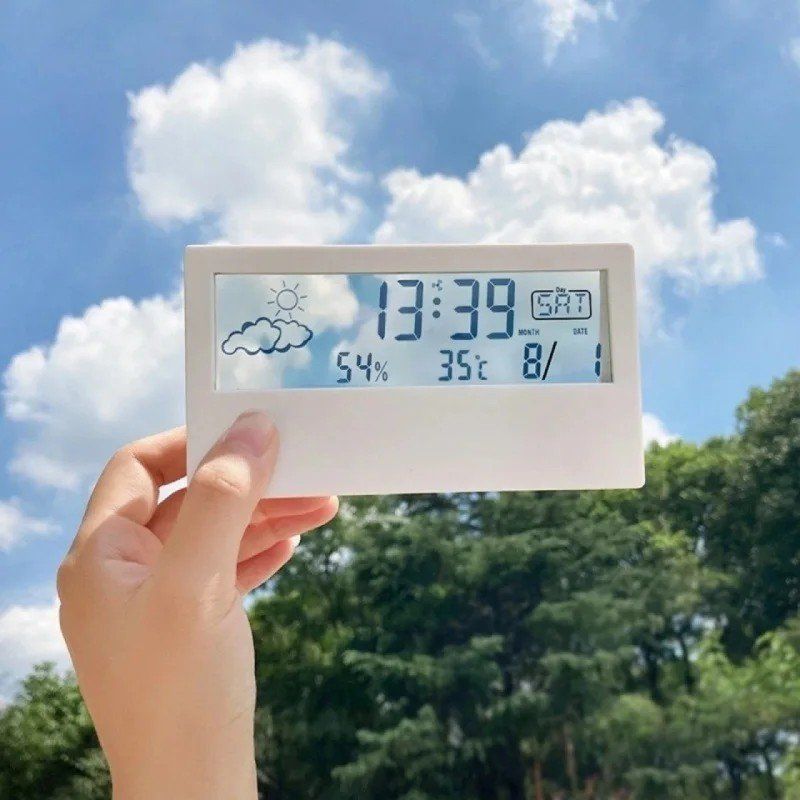 Altro per la casa: Thermo-Hygrometer digital Thermometer Luftfeuchtigkeit Innen – Nuovo e nell'imballaggio originale da Genève venduto da Promo- 5