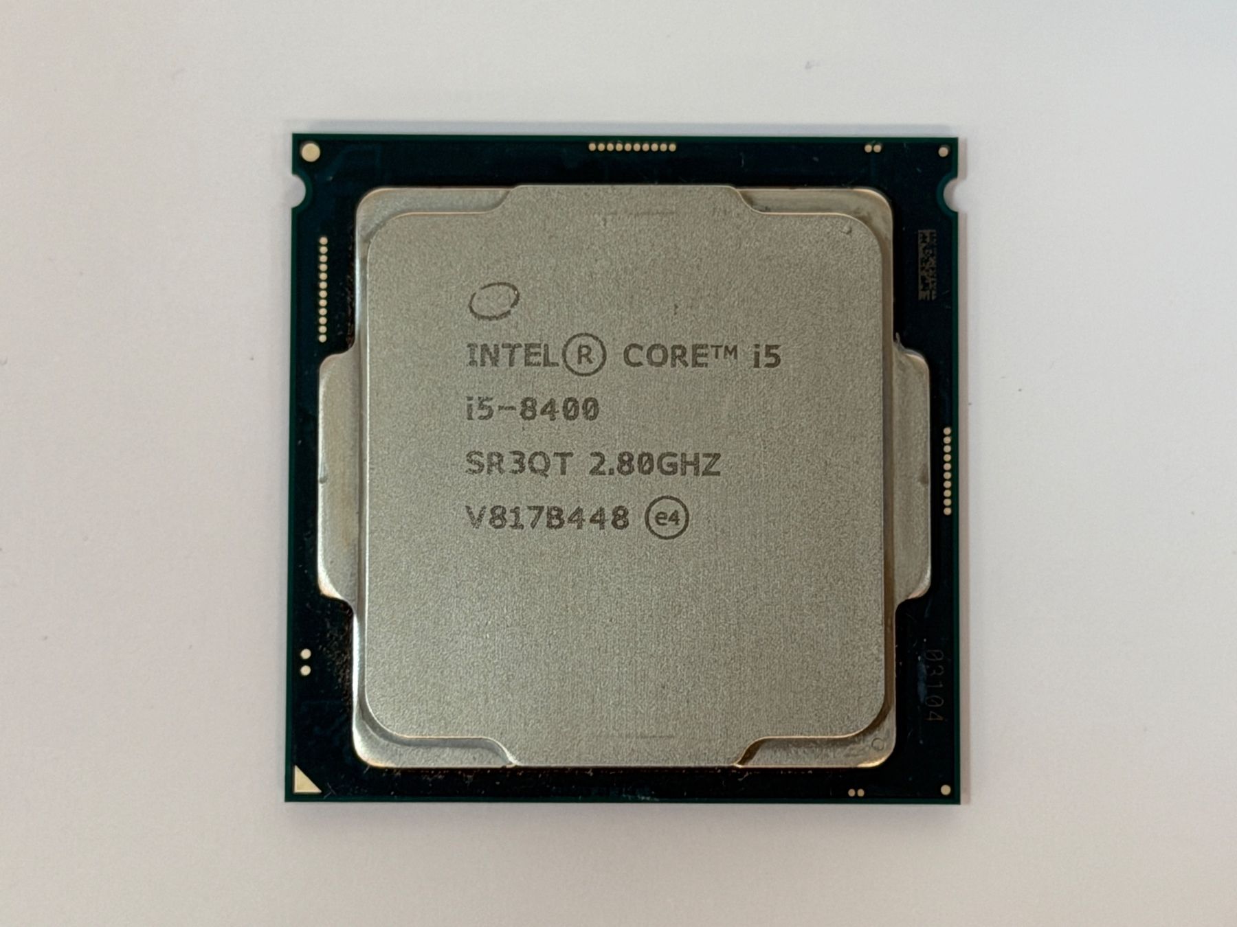 Intel Elektronikbauteile: CPU Intel Core i7-8400, 9 MB Cache, 4.00 GHz – Gebraucht aus Lachen SZ von alcom-electronics