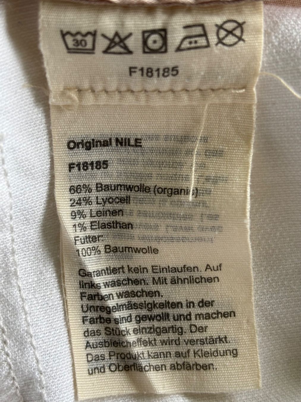 Nile Pantaloni: Nile Sommerhose, Gr. M, weiss – Nuovo (secondo la descrizione) da Ebnat-Kappel venduto da Molton 7