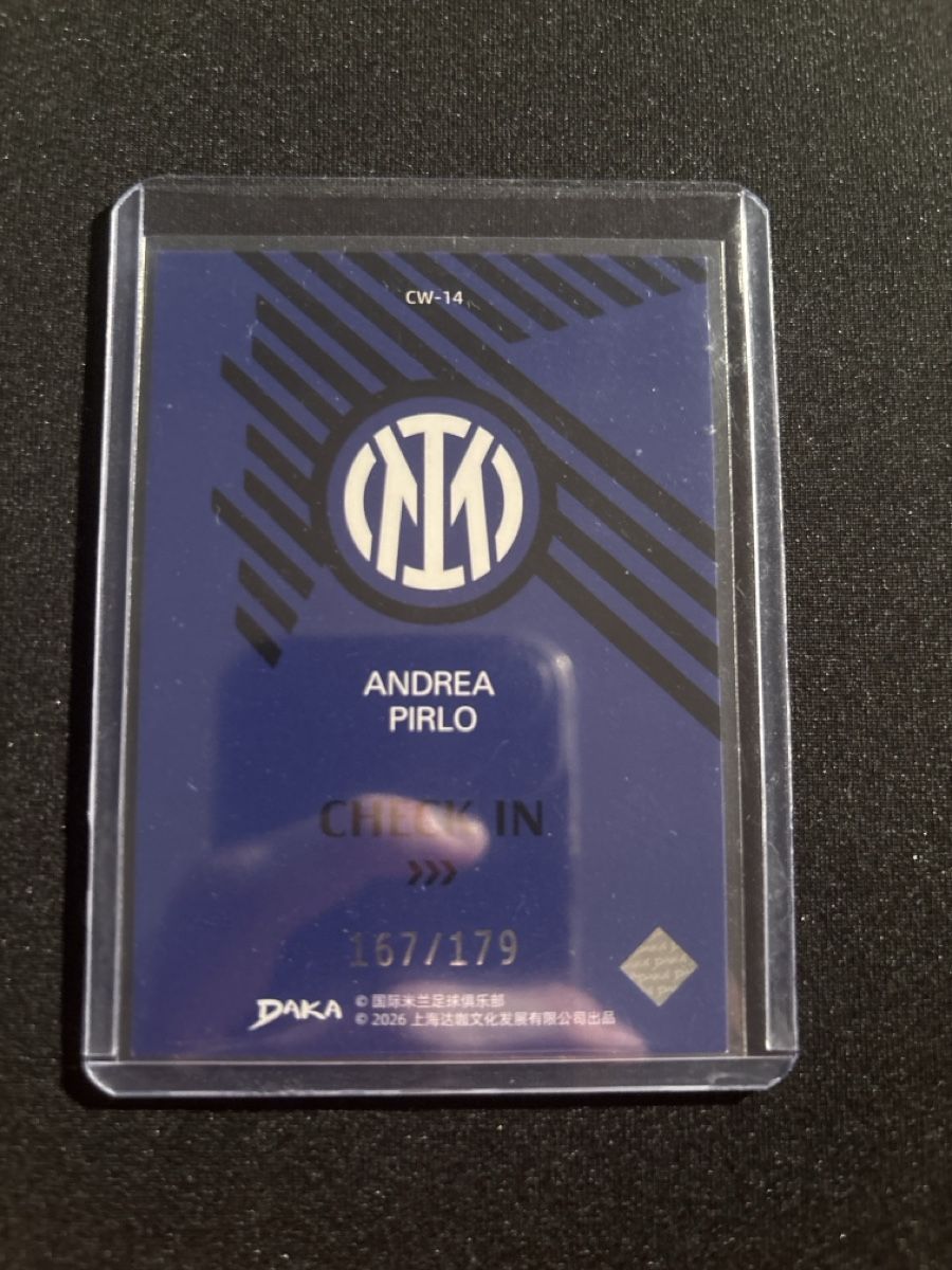 Sammelbilder & Trading cards: Andrea Pirlo - 167/179!!! - Daka - Inter Mailand  – Gebraucht aus Kaiseraugst von Baum_12 1