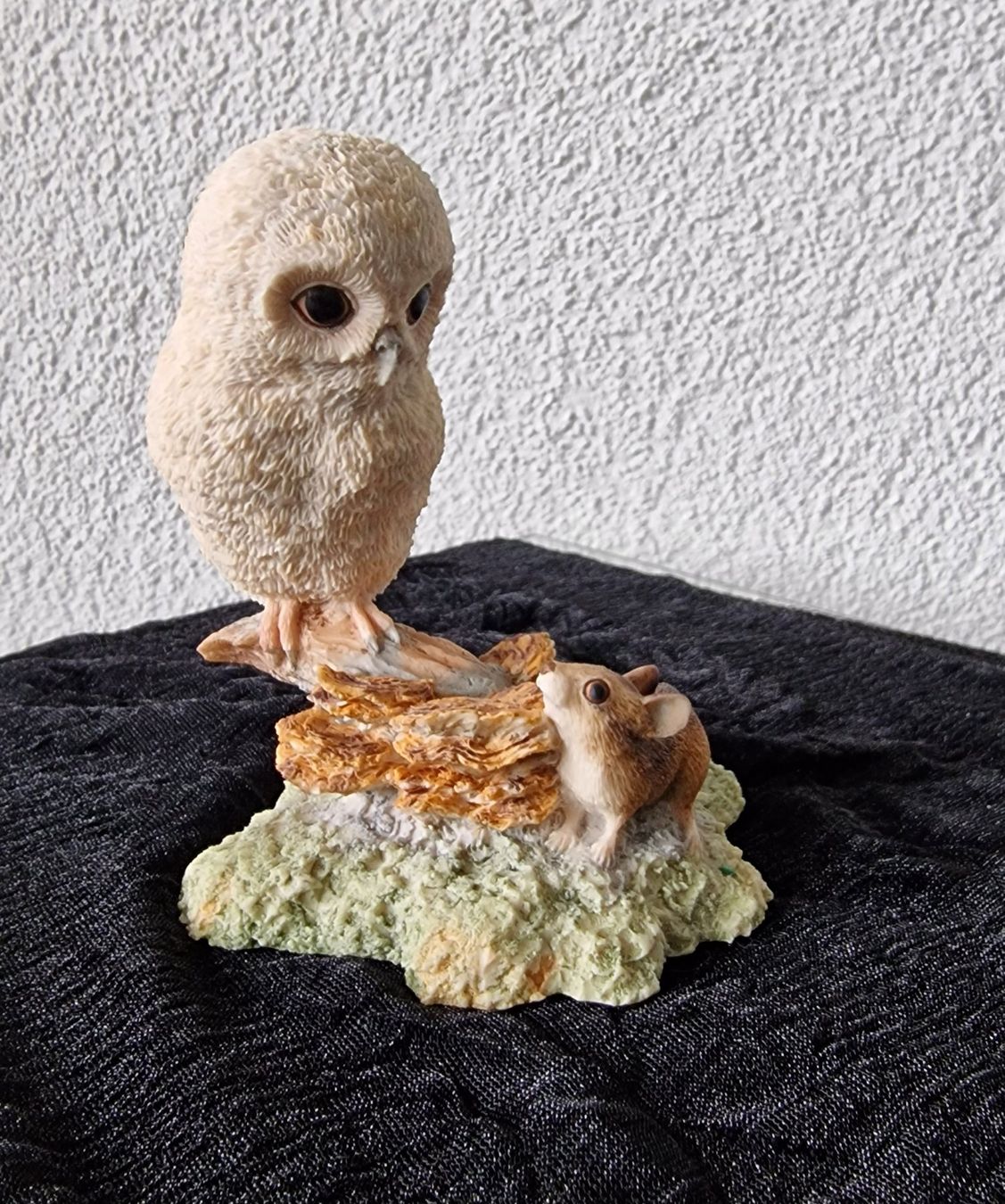Statuette: Schöne Eulenfigur mit Maus von Border Fine Arts – Usato da Wil  AG venduto da Kfloh