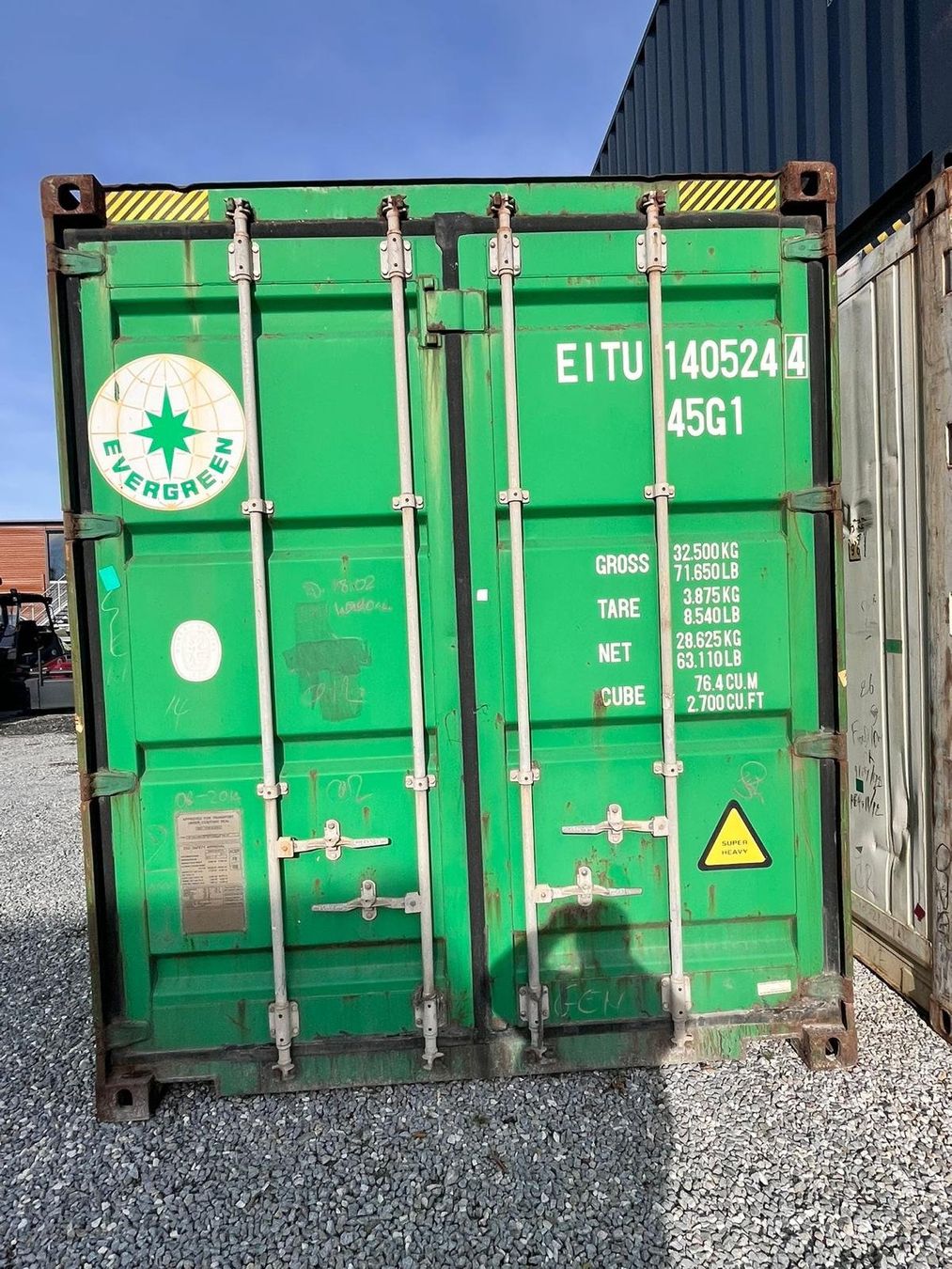 Altro per Ufficio & Commercio: 40 Fuß High Cube Seecontainer CONTAINER CSC dicht – Usato da Hamburg venduto da inf_r2kx 3