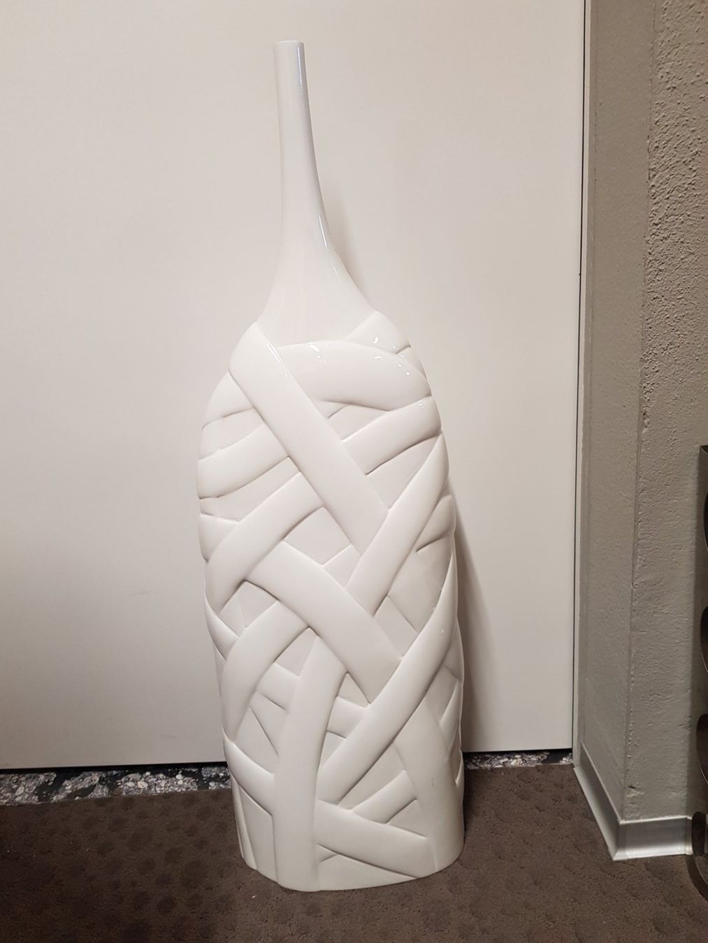 Vasi & Recipienti: Schöne grosse Bodenvase von LP weiss – Usato da Gwatt (Thun) venduto da umwelt-brocki 1